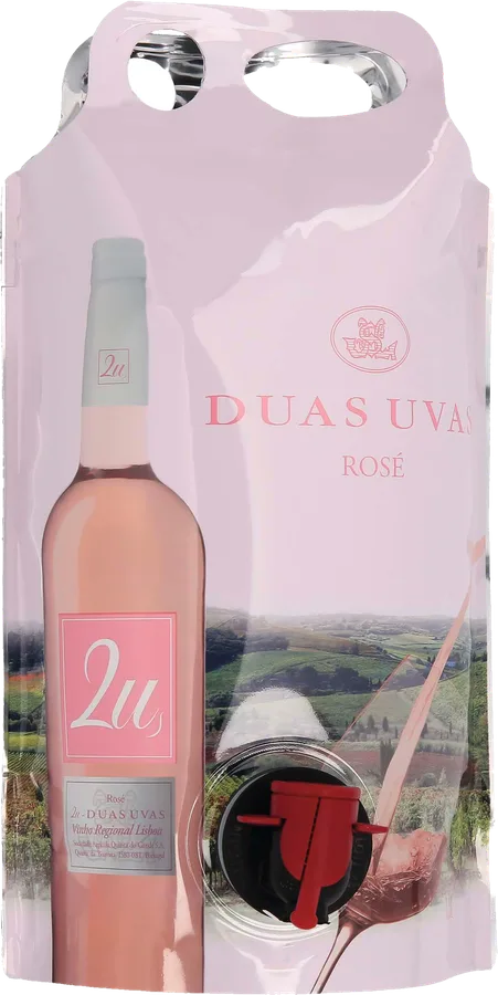 2U Duas Uvas Rosé 2025 viinipussi