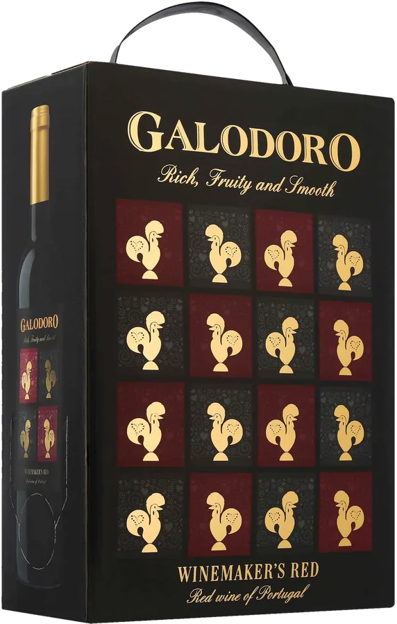 Galodoro Winemaker's Red hanapakkaus