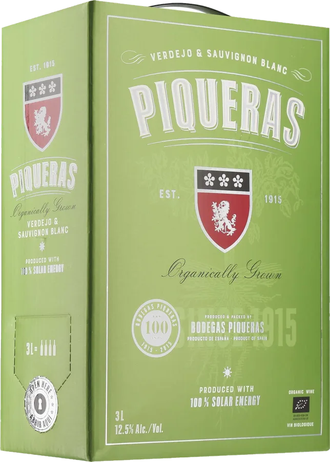 Piqueras Sauvignon Verdejo 2025 hanapakkaus